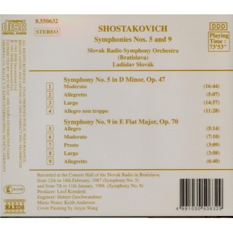 CHOSTAKOVITCH - Slovak - Symphonie n°5 op.47